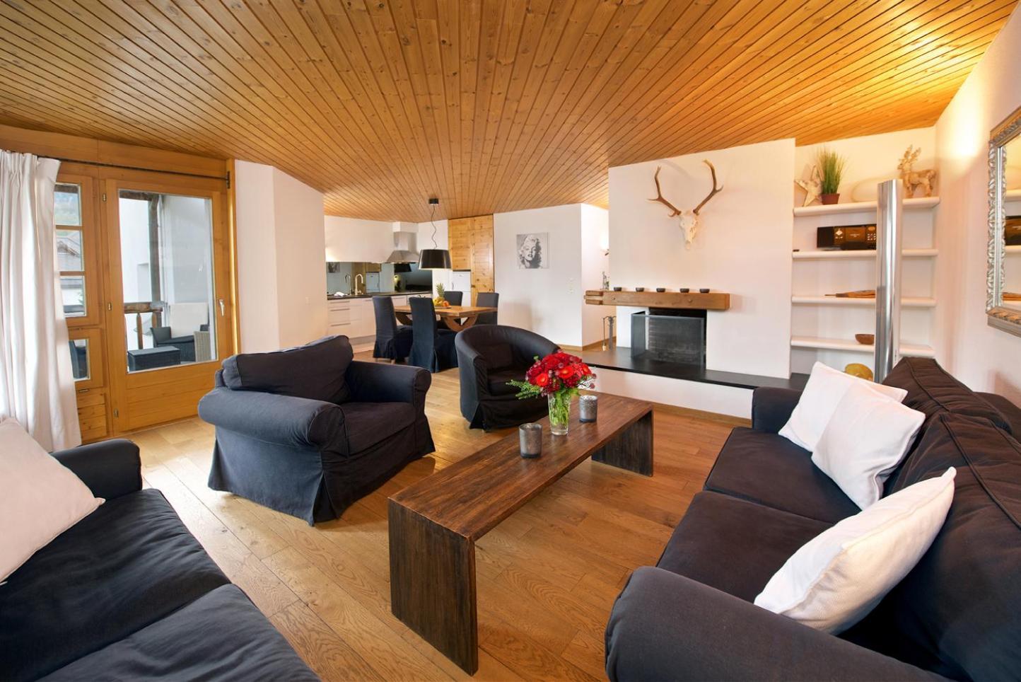 Schweizerhof Ferienwohnungen Lenzerheide 2 部屋 写真